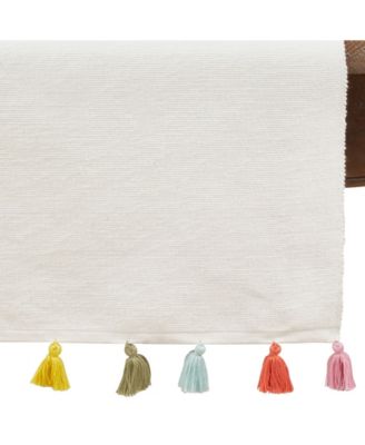Fiesta Tassel Long Table Runner