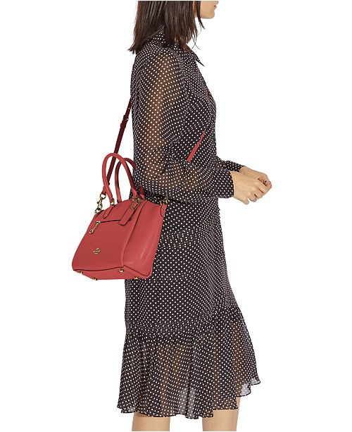 coach elise small satchel