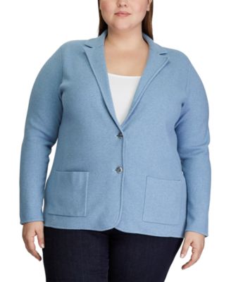 ralph lauren plus size blazer