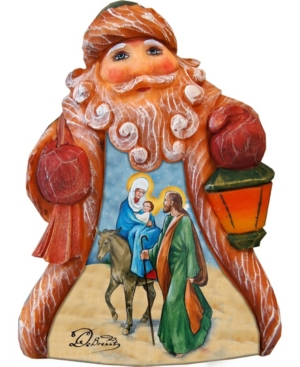 G.debrekht Tiny Tale Santa Nativity Figurine In Multi