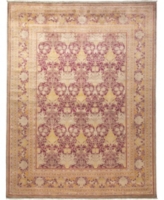 Closeout! Adorn Hand Woven Rugs One of a Kind OOAK3641 Beige 9'1
