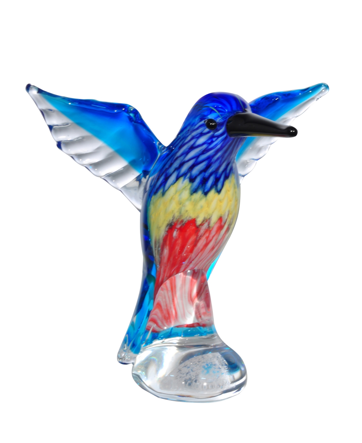 Shop Dale Tiffany Hailey Bird Figurine In Blue
