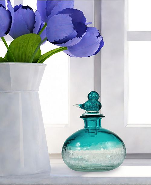Dale Tiffany Chickadee Vase Reviews Vases Home Decor Macy S