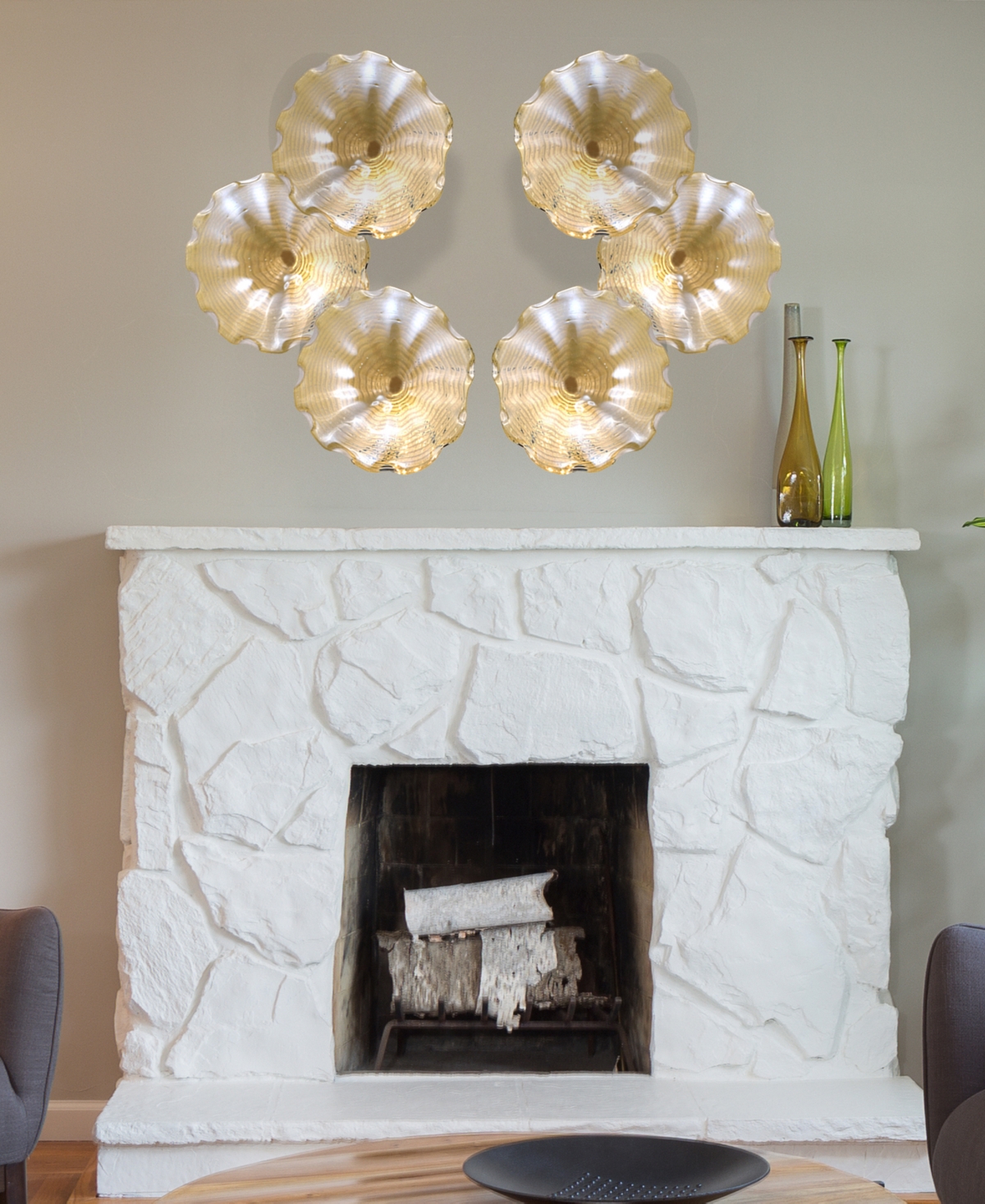 Dale TiffanyFeawther Wall Decor - Beige