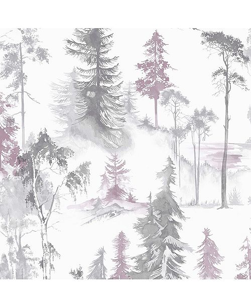 Graham Brown Mystical Forest Lilac Wallpaper Reviews All