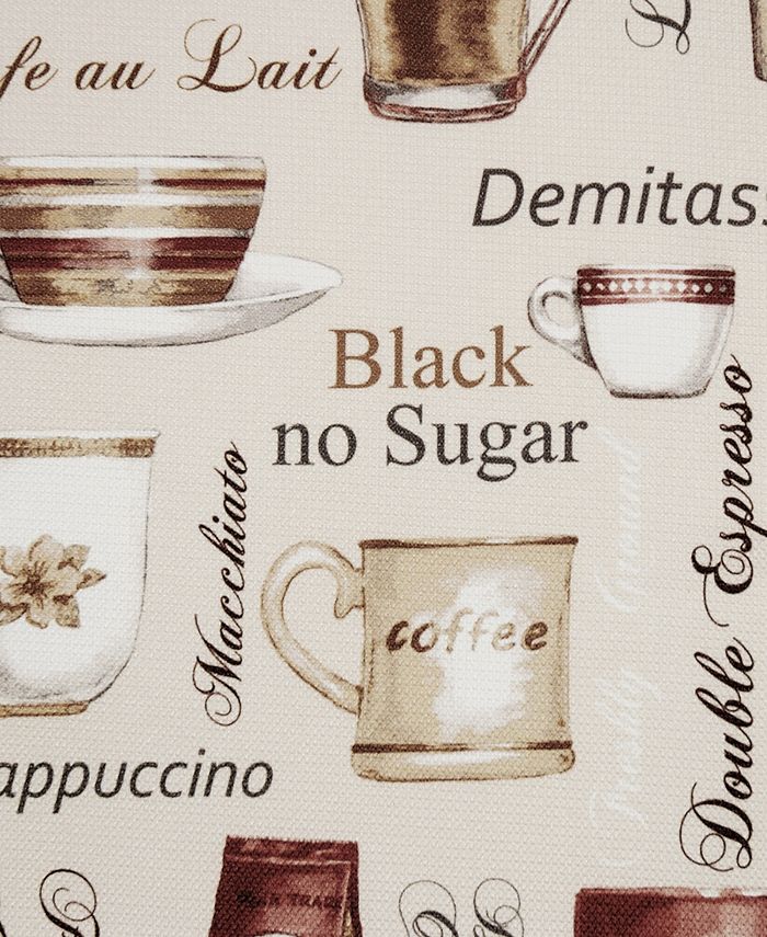 No. 918 - Bristol Coffee Shop 54" x 36" Semi-Sheer Kitchen Curtain Set