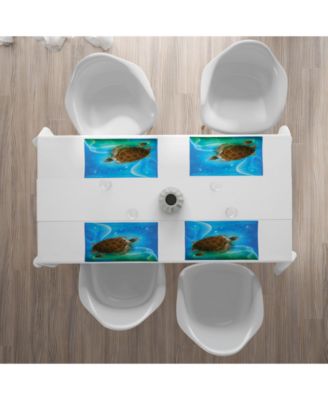 Ambesonne Ocean Place Mats, Set of 4