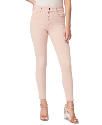 Joe's Jeans - Charlie Exposed-Button Ankle Skinny Jeans