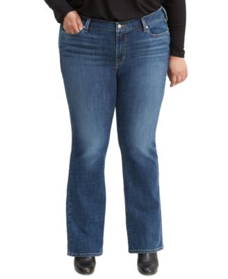 macys plus size levi's