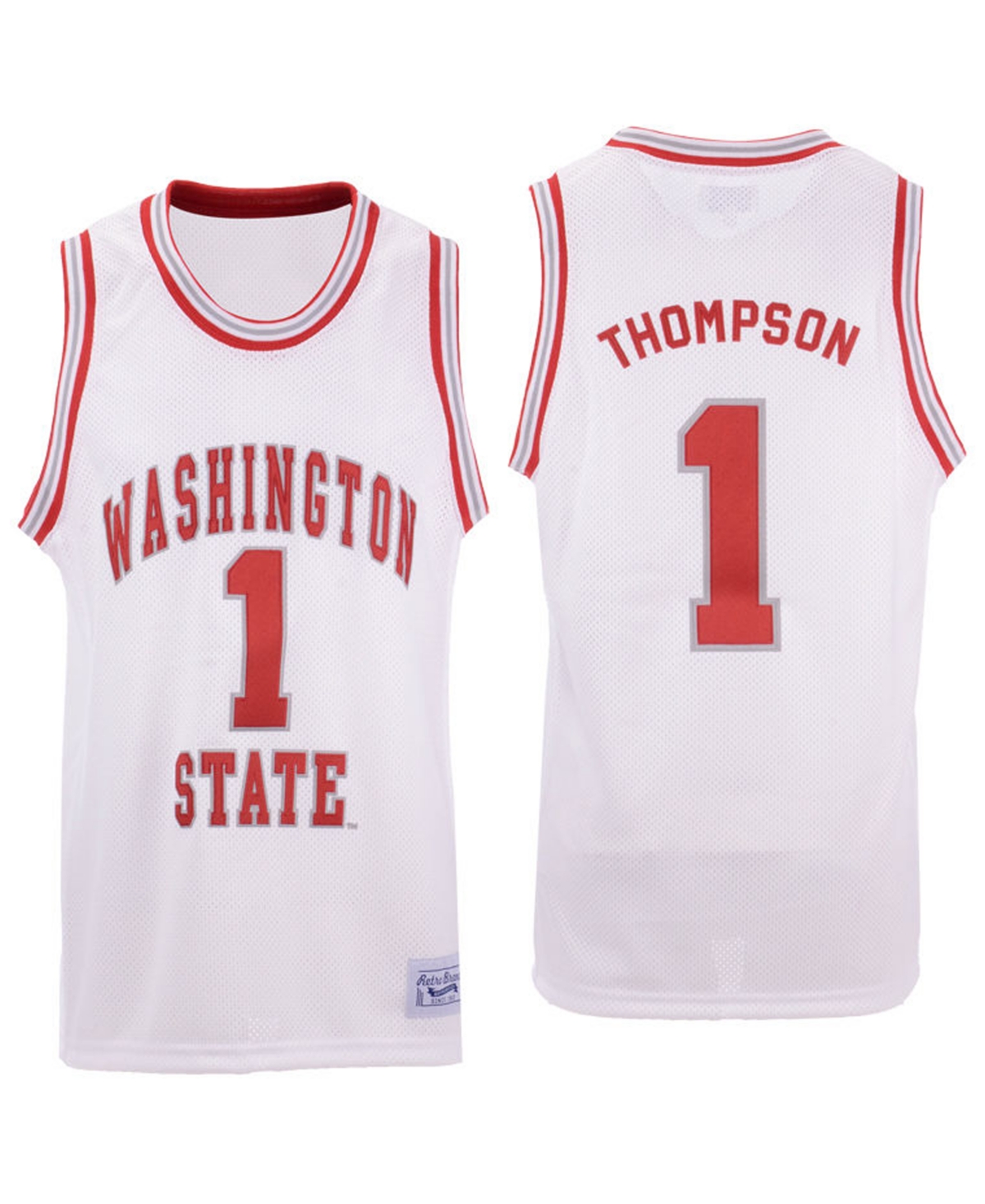 Men's Klay Thompson Washington State Cougars Throwback Jersey - White