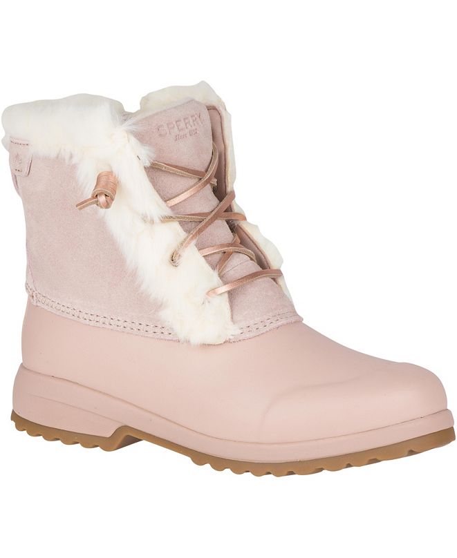 sperry maritime repel suede snow boot