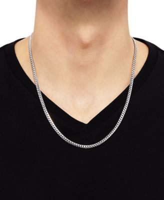 Cuban Link 24 Chain Necklace in 18k Gold-Plated Sterling Silver
