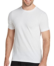 men's classic collection crew-neck tagless Undershirt 3-pack with staynew technology