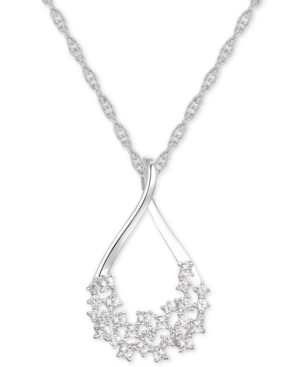 image of Diamond Scatter Cluster Teardrop 18