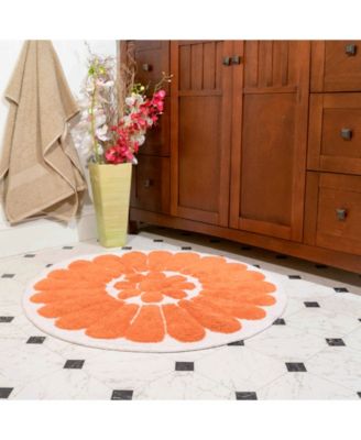 Bursting Flower 2-Pc. Bath Rug Set