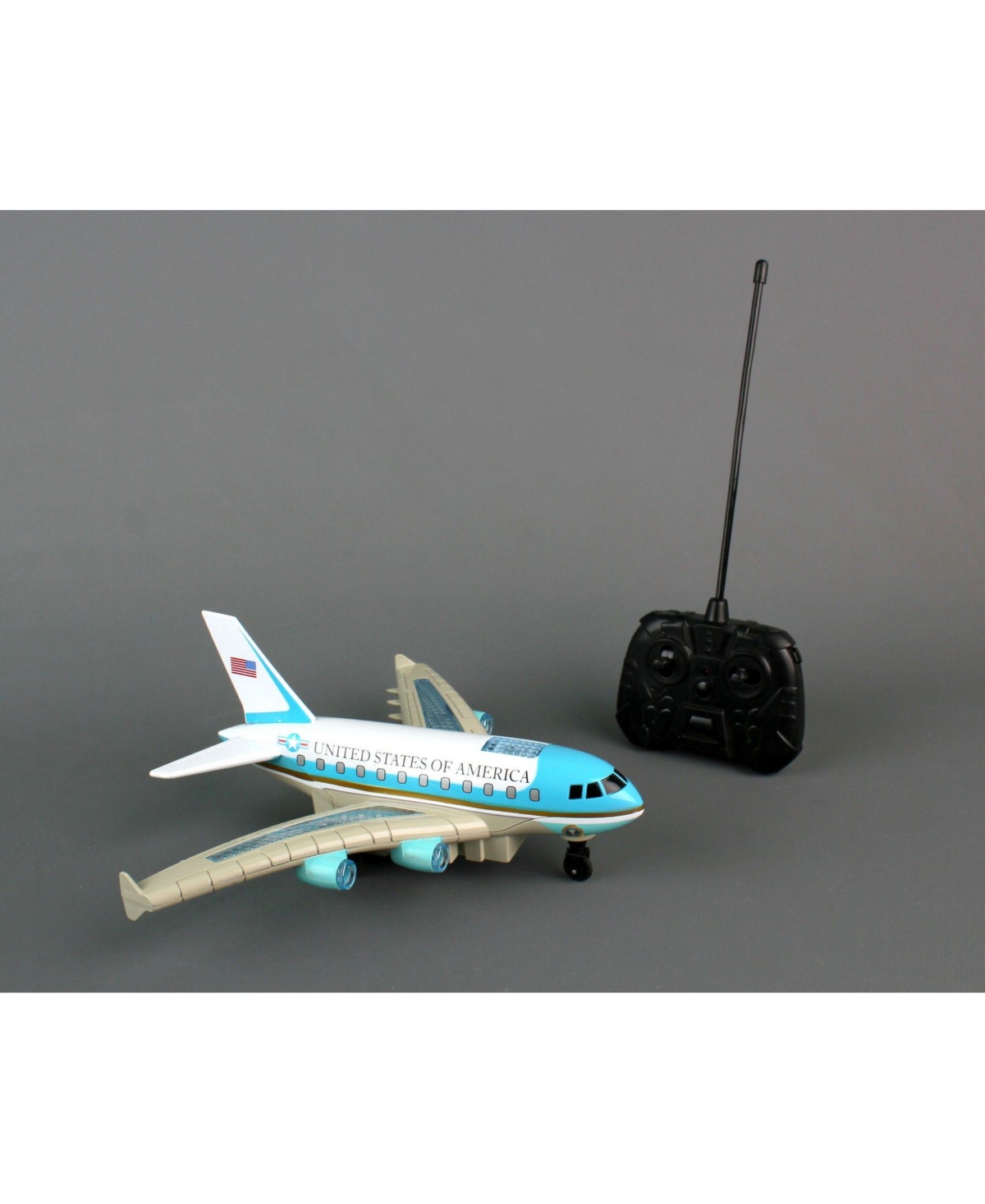 PONYCYCLE DARON RADIO CONTROL AIR FORCE ONE PLANE WITH LIGHTS AND SOUND 