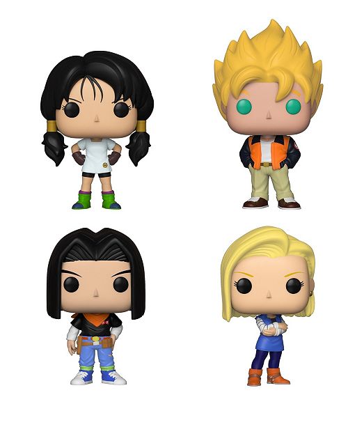 Funko Pop Animation Dragon Ball Z Series 5 Collectors Set