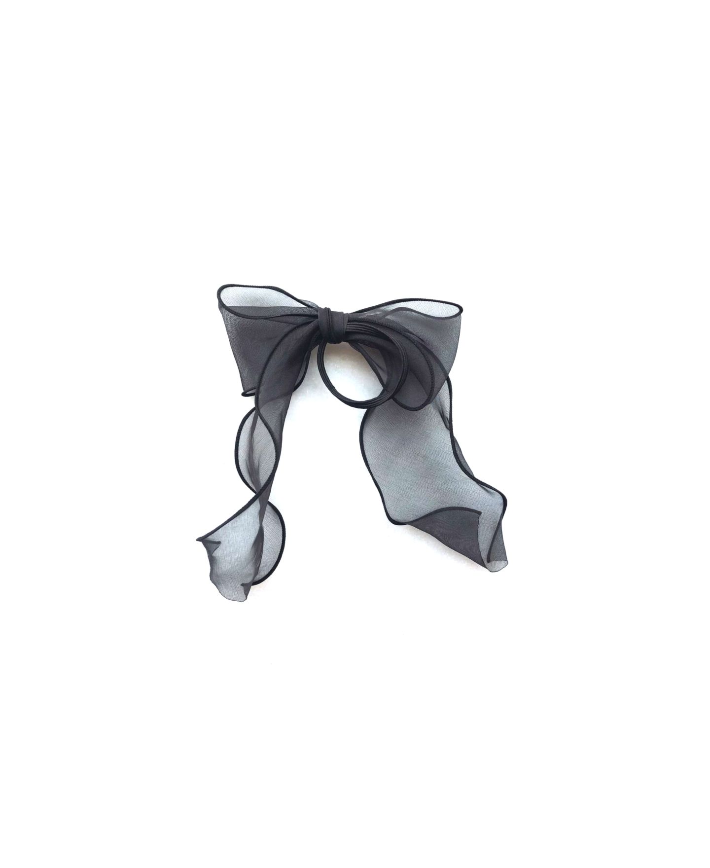 Женские аксессуары Soho Style Chiffon Wire Bow Ponytail Holder — фото 1
