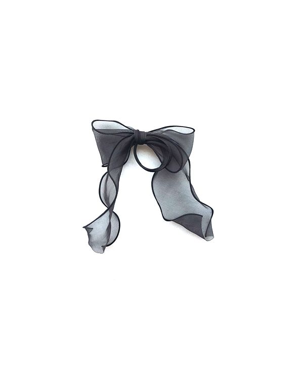 Soho Style Chiffon Wire Bow Ponytail Holder & Reviews - Beauty - Macy&#39;s