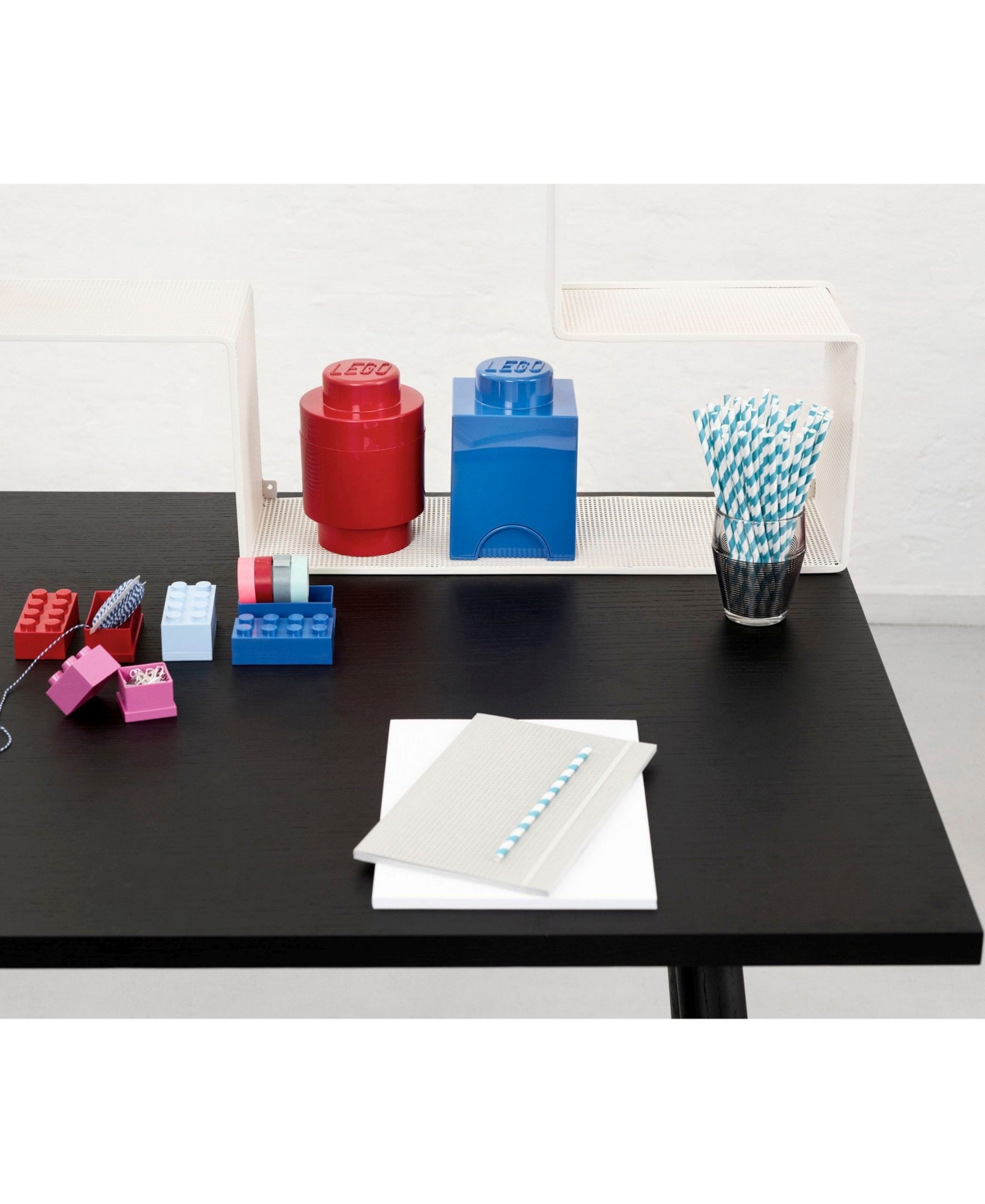 Room Copenhagen Lego Storage Brick 2 In Multi