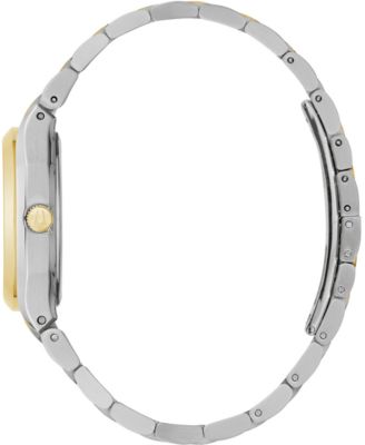 Bulova Women's Surveyor Two-Tone Stainless Steel Bracelet Watch 34mm, Created for Macy's
