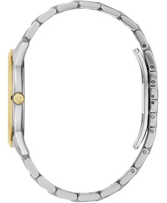 Men's Sutton Diamond-Accent Two-Tone Stainless Steel Bracelet Watch 40mm