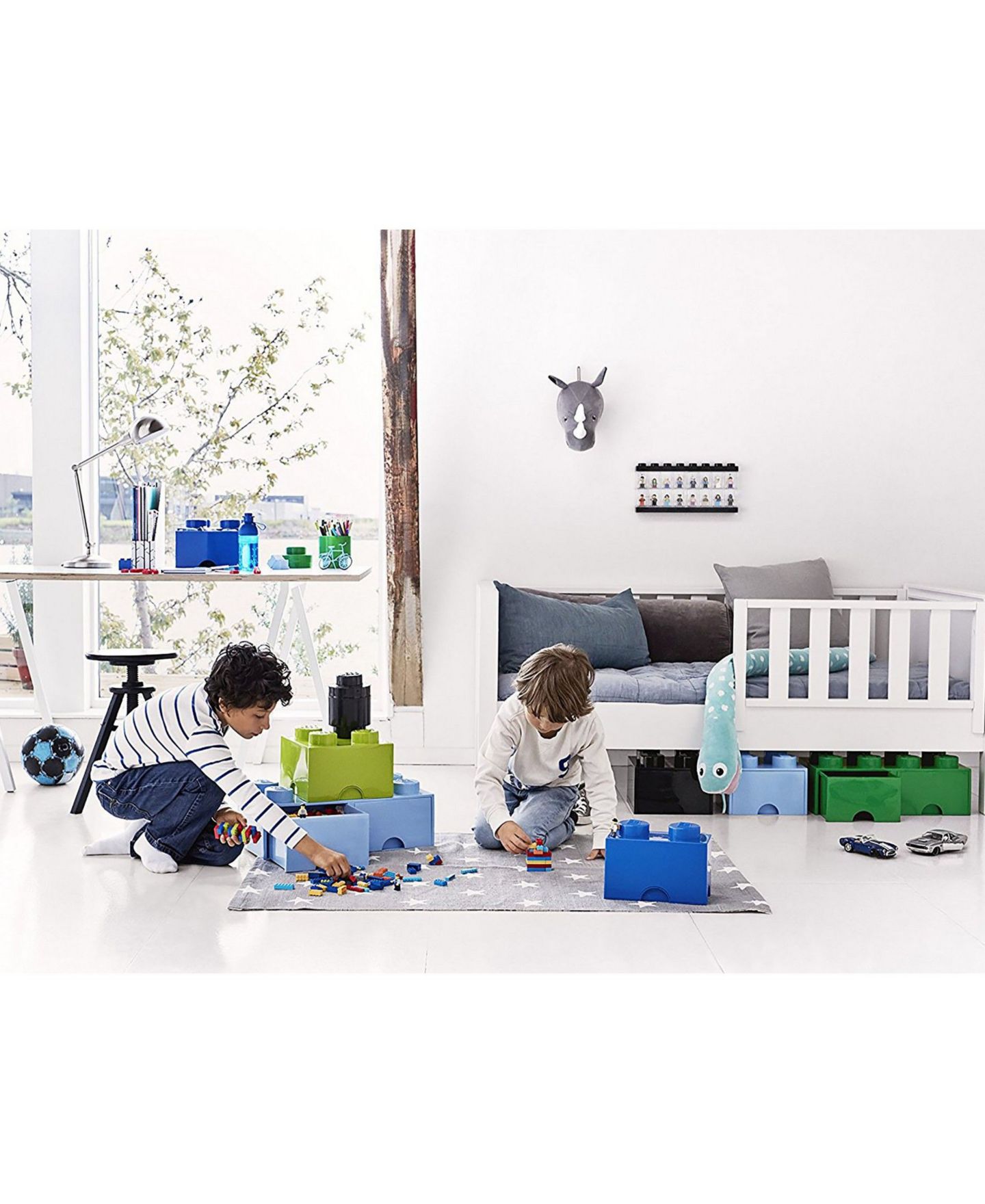 Детский конструктор Room Copenhagen Lego Storage Brick Drawer 8 — фото 5