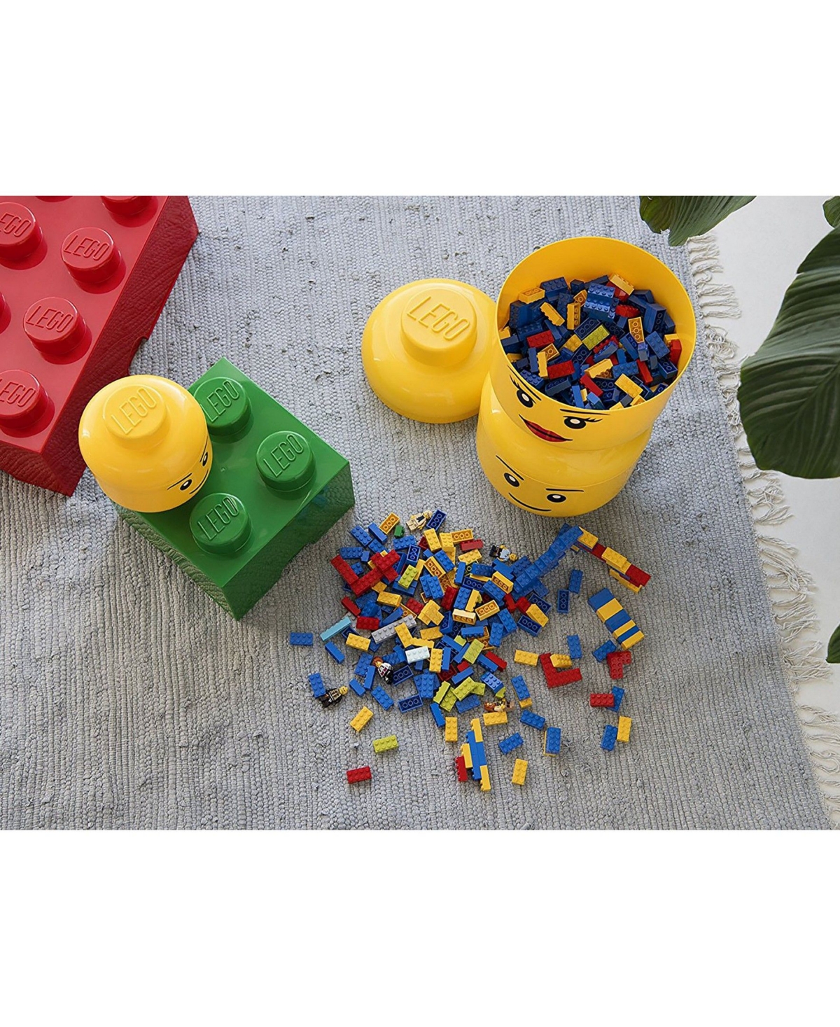Room Copenhagen Lego Storage Head Small Boy In Multi