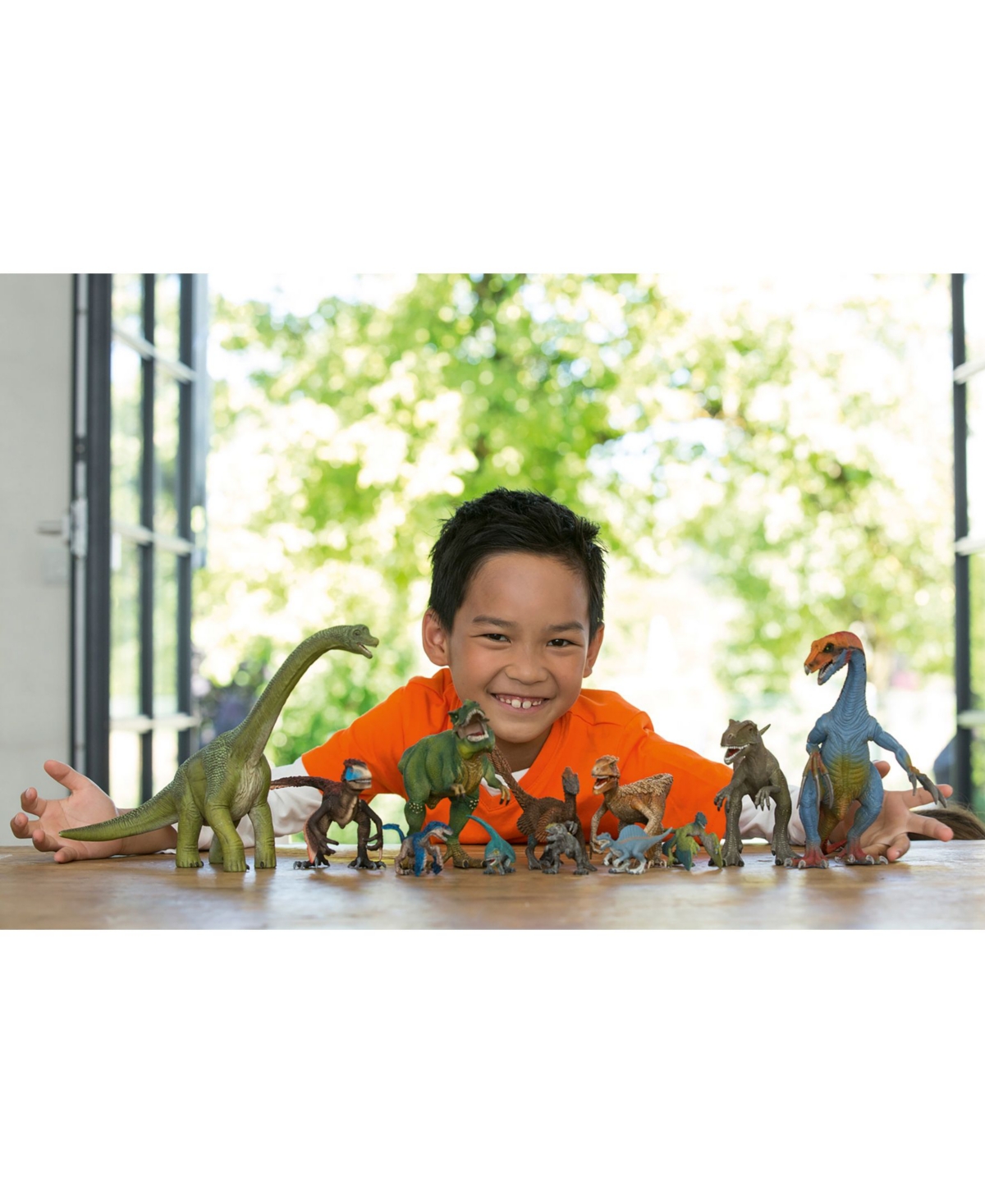 Shop Schleich Brachiosaurus Dinosaur Toy Figure In Multi