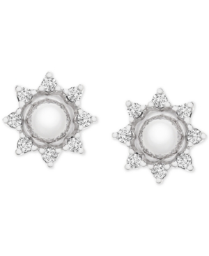 image of Diamond Star Earring Jackets (1/6 ct. t.w.) in 14k White Gold