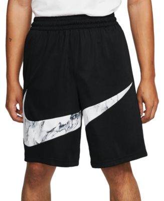 Nike Men's Dri-FIT Printed-Logo Basketball Shorts - Macy's