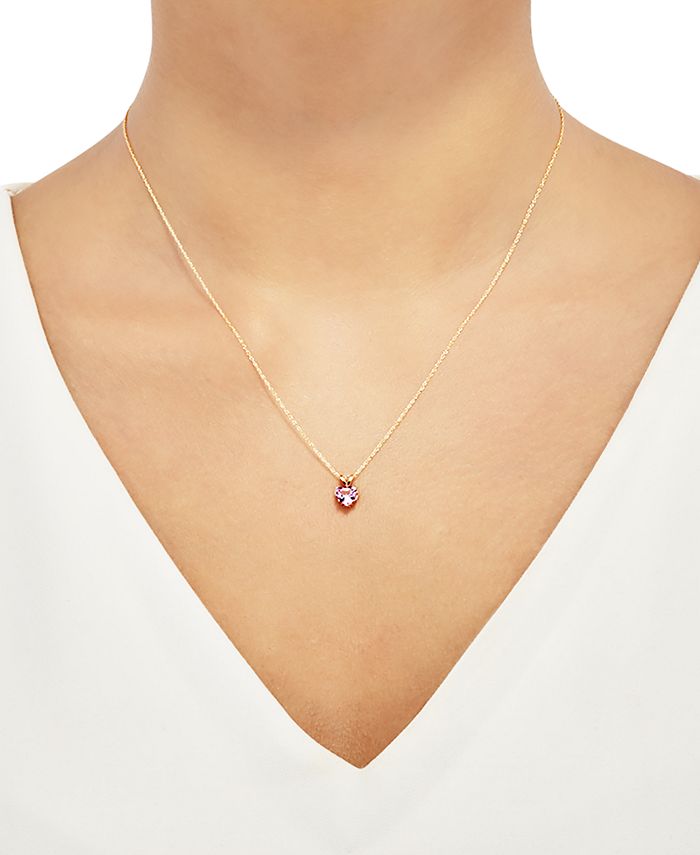 2.04 ct Unheated Hot Pink Sapphire Pendant, AGL — Enhoerning Jewelry