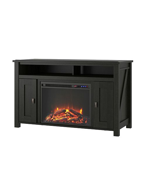 Ameriwood Home Winthrop Electric Fireplace Tv Console For Tvs Up To 50