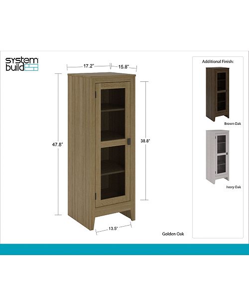 Systembuild Foxcroft Storage Cabinet With Mesh Door Reviews