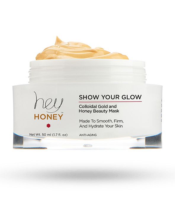Hey Honey Show Your Glow Colloidal GoldTone Honey Beauty Mask, 50 ml