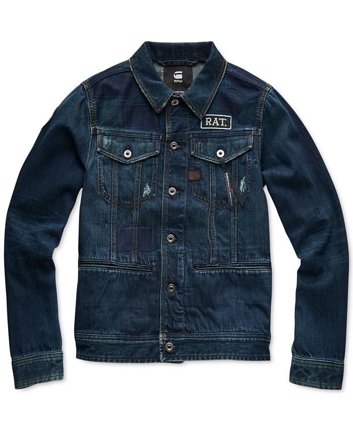 G Star Raw Men s Slim Fit Denim Jacket Created for Macy s Macy s