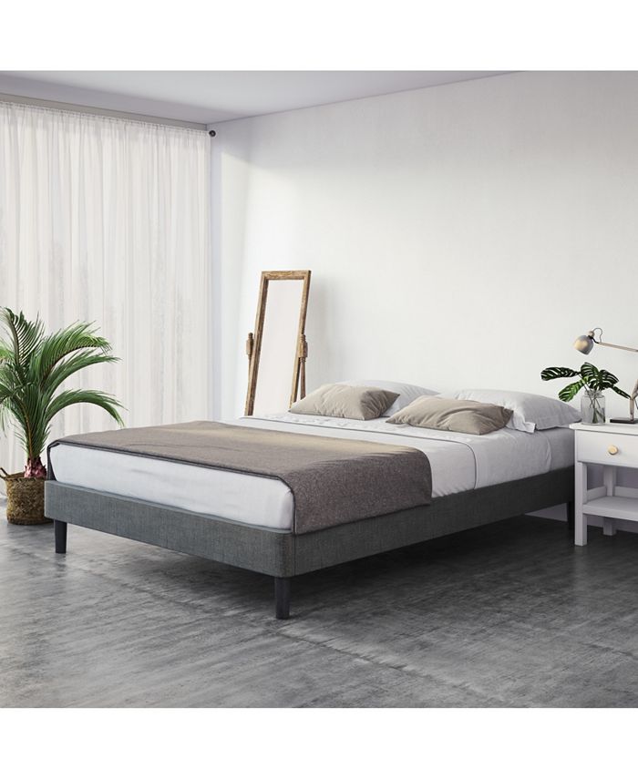 Sleep Trends Upholstered Platform Bed Frame King Macy's