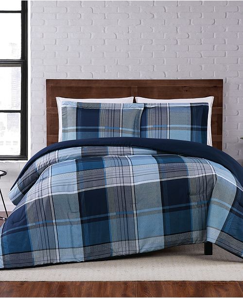Truly Soft Trey Plaid Comforter Sets Reviews Comforters