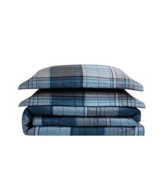 Trey Plaid 2-Pc. Quilt Set, Twin XL