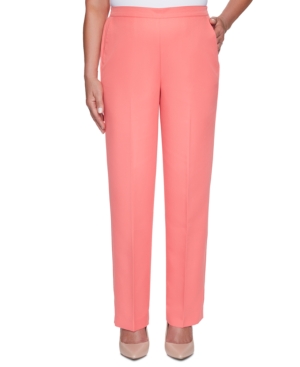 image of Alfred Dunner Miami Beach Flat-Front Pull-On Pants