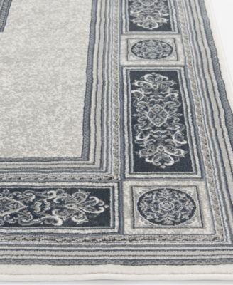 CLOSEOUT! Sanford Milan 2831OF28MA Gray 2'3" x 7'7" Runner Rug