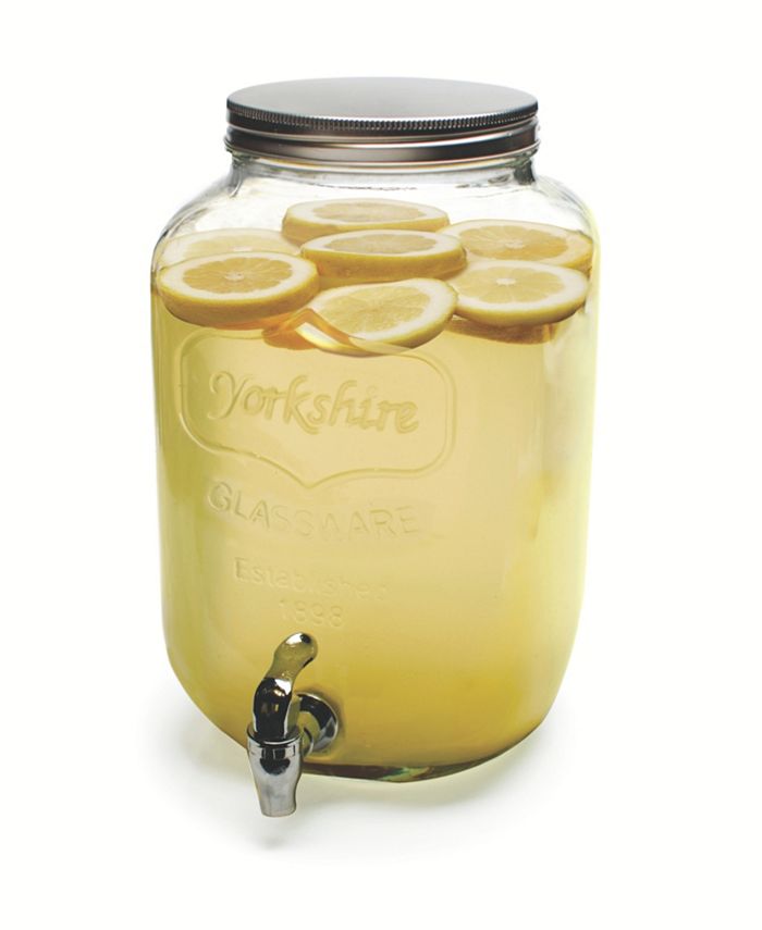 Circle Glass Yorkshire 2 Gallon Beverage Dispenser Macy's