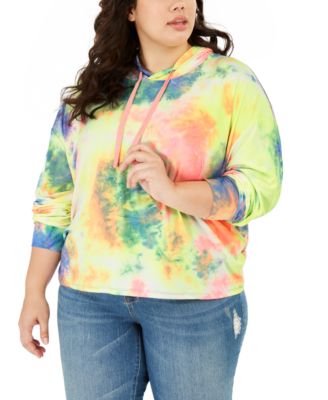 plus size tie dye