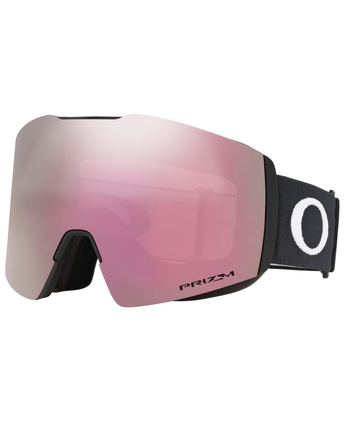Shop Oakley Unisex Fall Line Snow Goggles In Matte Black,prizm Snow Hi Pink Iridium