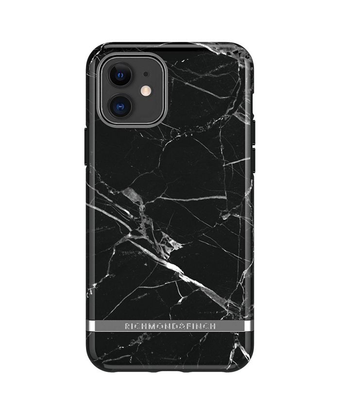 Richmond&Finch - Black Marble case for iPhone 11
