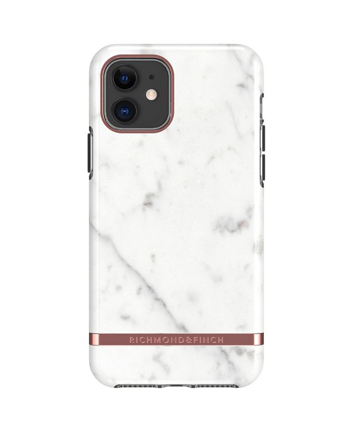 Richmond&Finch - White Marble Case for iPhone 11