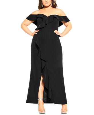 CITY CHIC - Trendy Plus Size Savannah Maxi Dress