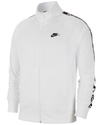 white and red nike jacket