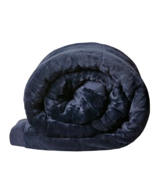 Coleman Plush Reversible HeiQ Smart Temperature Down Alternative Blanket, Twin/Twin XL