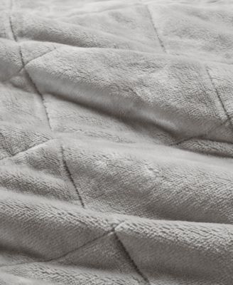 Coleman Plush Reversible HeiQ Smart Temperature Down Alternative Blanket, Full/Queen